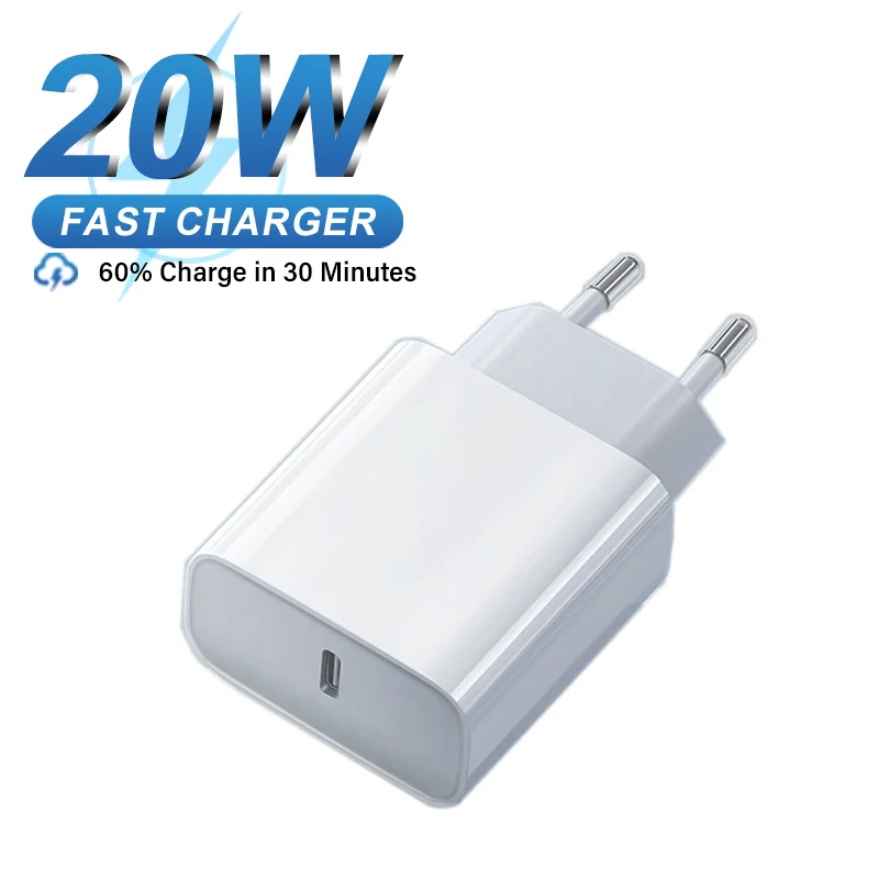 20W Quick Charger For iPhone 11 14 13 12 Pro Max Plus Mini X XR XS USB C Charge For iPad Air Pro Fast Charging Phone Accessories-animated-img