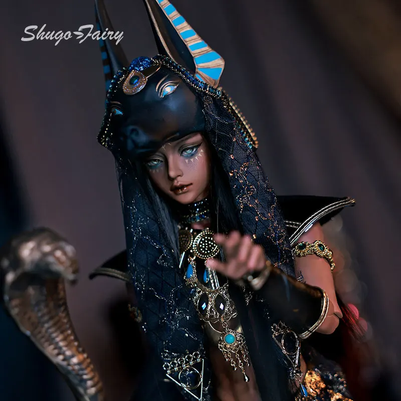 ShugaFairy Anubis 1/4 Bjd Dolls Fantasy Ancient Egypt Mysterious Fighting Style Dog Guard High Quality Ball Jointed Dolls Gifts-animated-img