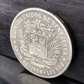 1936 Venezuela 25 Bolivar Challenge Coin Original Collection Commemorative Medal Replica Home Decor Christmas Supplies Gift preview-4