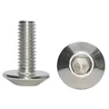 10pcs Stainless Steel Large Flat Head Hexagon Socket Screws Bolts M6 M5 for Car Motorcycle Moped Scooter Tail Plates preview-1