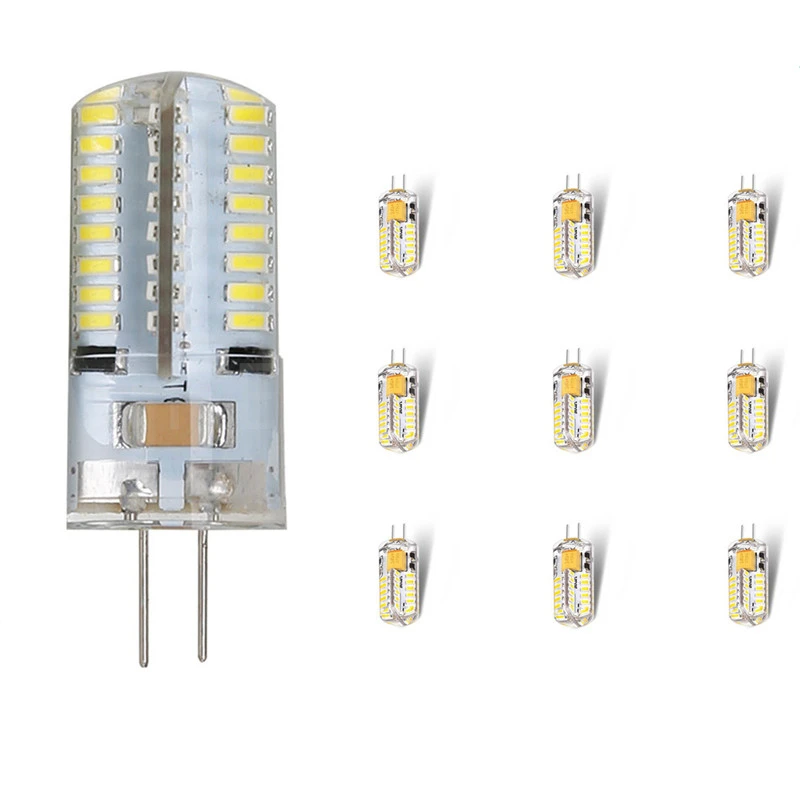 10PCS G4 COB LED Light Bulb 6W 9W 12W Lamp DC 12V AC 220V LED Spot Light for Pendant Lighting Fixture Home Lighting Chandeliers