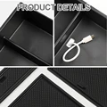 For Toyota Harrier 2022 2023 /Venza 2022 2023 Armrest Box Storage Organizer Tray Secondary Holder Tidy Box Case Car Accessories preview-4