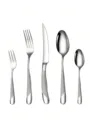 6pc/30pc Stainless steel silver high-end star diamond tableware set knife, fork and spoon dessert fork and spoon preview-3