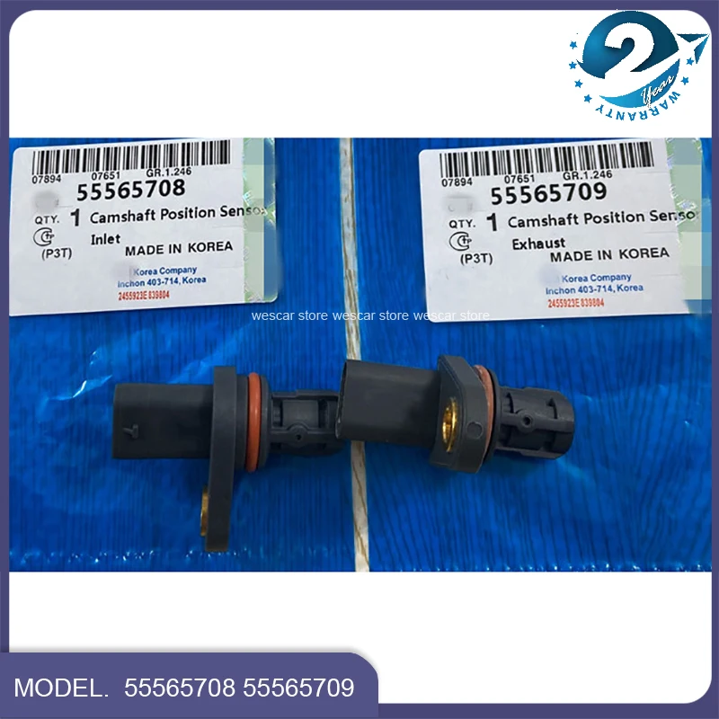 2pcs/set Camshaft Position Sensor For Chevrolet Aveo Cruze Sonic Opel Vauxhall Pontiac OEM# 55565708 55565709 25195555 25195556-animated-img