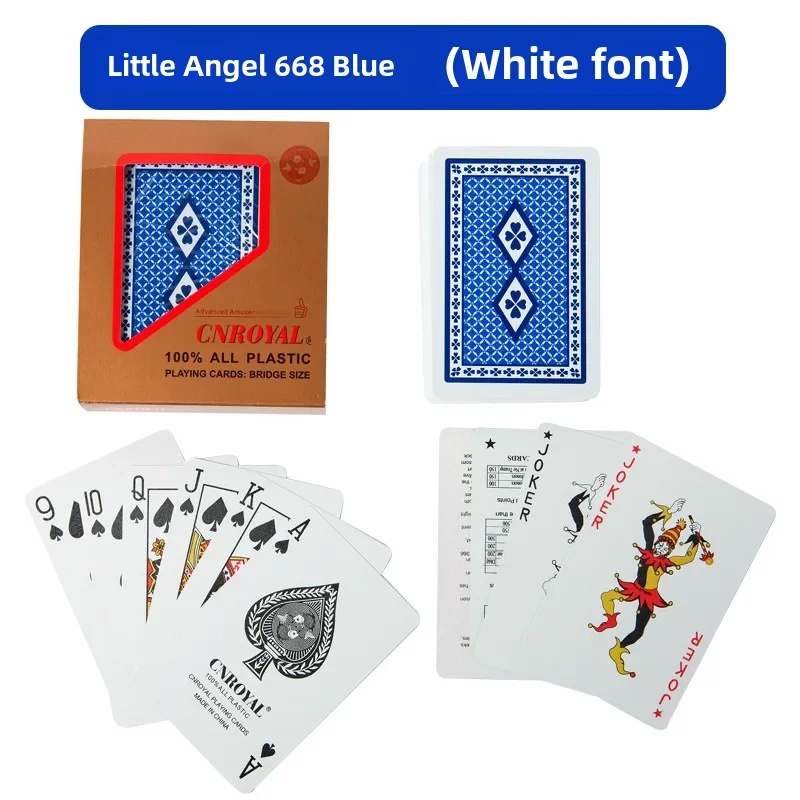 Creative Pvc Poker Chip Set Sanda Motherman Same As Gambling Cards Waterproof Washable Frosted Matte Finish Manufactured preview-2