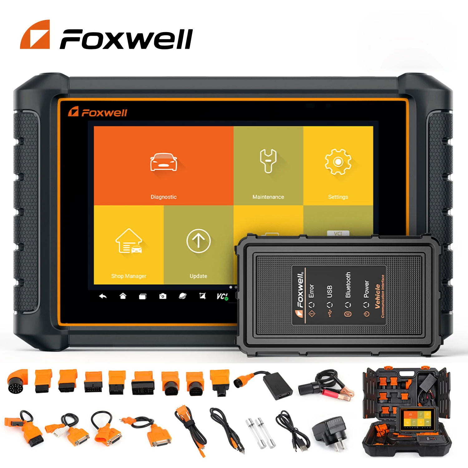 Foxwell GT65 OBD2 Bluetooth Car Diagnostic Tool ECU Coding Unlock Hidden  Function Bidirectional Test OBD OBD2 Automotive Scanner