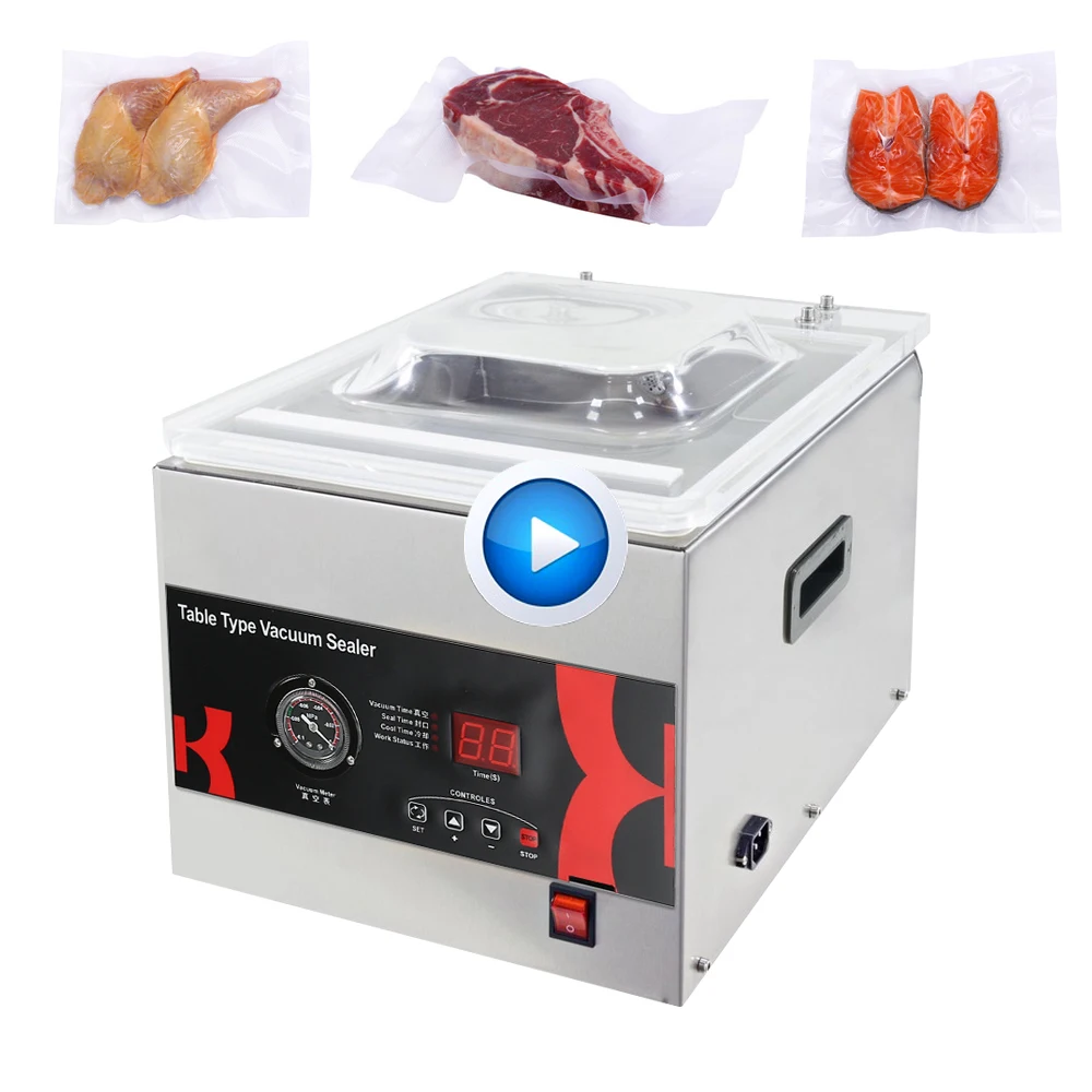 Bespacker DZ-260C Portable Kitchen Food Bag Sealing Vacuum Sealers-animated-img