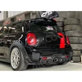 Carbon Fiber Rear Diffuser Lip Spoiler Led Brake Light Side Splitters Canards Flaps For BMW Mini Cooper F55 F56 F57 Acceaaories preview-5