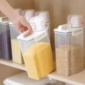 Household Miscellaneous Grain Storage Tank Portable Grain Sealed Storage Box for Kitchen Supplies Kitchen Storage Food Organizer