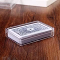 Transparent Plastic Boxes Playing Cards Container Storage Case Poker Card Box preview-5