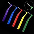 5pcs L Shape Orthodontic Interdental Brushes Toothpick Oral Hygiene Teeth Whitening Mini ToothBrush Bracket Cleaning Travel