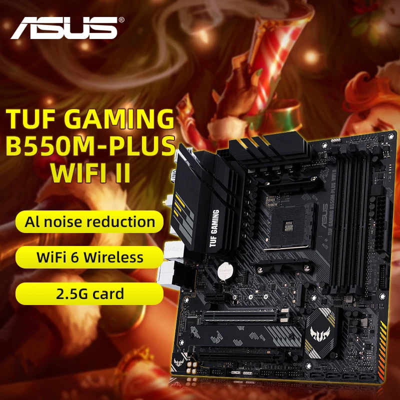 Купить Компьютерные компоненты | ASUS New TUF GAMING B550M PLUS (WI-FI ...