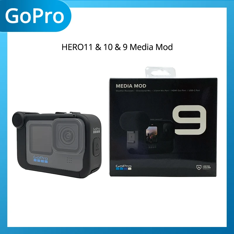 Hero 12 Bundles For GoPro Hero 12 Black Action Camera HDR HyperSmooth 6.0  5.3K60 4K120 Waterproof Max Lens Mod 2.0 Original - AliExpress