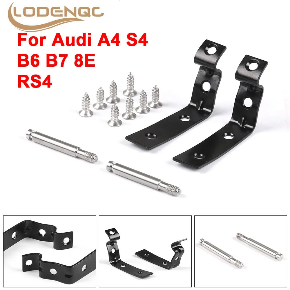 8E2880324 For Audi A4 S4 RS4 B6 B7 8E For Seat Exeo/ST 3R5 Glove Box Lid Hinge Snapped Repair Fix Kit Brackets LC101708-animated-img