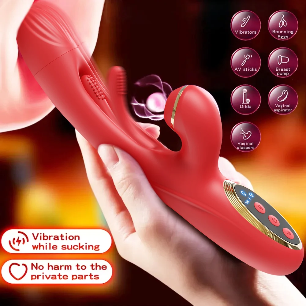 Купить Алиэкспресс | Tapping Flapping Vibrator for Women Clitoris Clit  Sucker Stimulator Powerful Sex Toy Woman Female Rabbit Sucking Vibrators