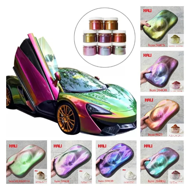 spectraflair rainbow holographic chameleon pearl pigments paint DM 635 for  nail polish, auto - AliExpress