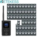 Retekess Wireless Tour Guide Audio System FT11 FM Transmitter PR13 FM Radio Receiver Tour Guide Conference Church Hajj Training