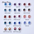 BJD dolls Eyes Anime eyes DE37 18mm 14 colors Handscraft Colourful Doll Accessories 1/3 1/4  for Colored Eyes