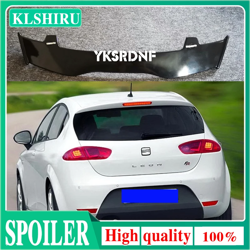 Rear Roof Lip Spoiler For Seat LEON 1P 5F MK3 ABS Car Tail Wing Decoration  For ST Cupra TGI / FR Hatchback Universal Spoiler - AliExpress