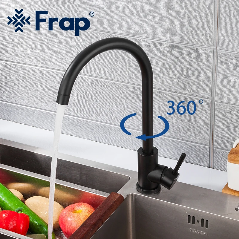 Купить Кухонная крепеж Frap Stainless Steel Kitchen Faucet Brushed