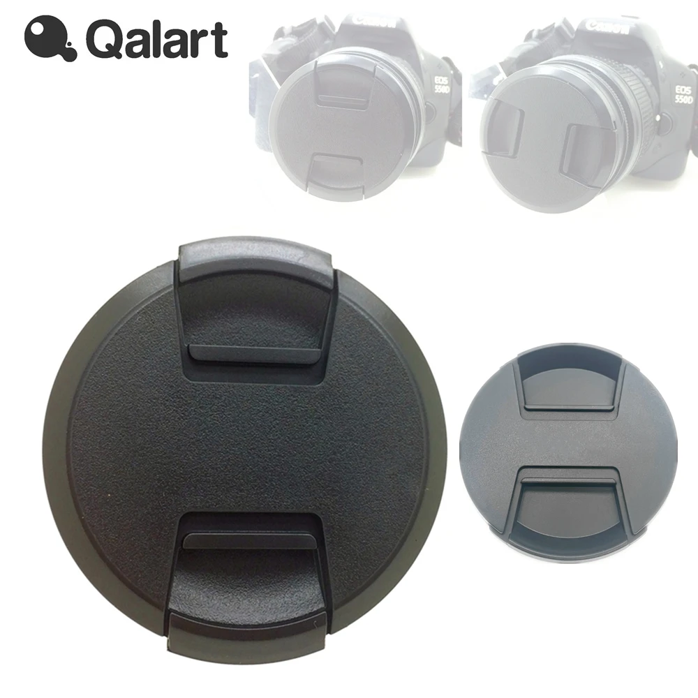 New Design Snap-on Front Lens Cap for Canon Nikon Sony Fujifilm Camera 52mm 58mm 62mm 67mm 77mm 49 52 55 58 62 67 72 77 82 mm
