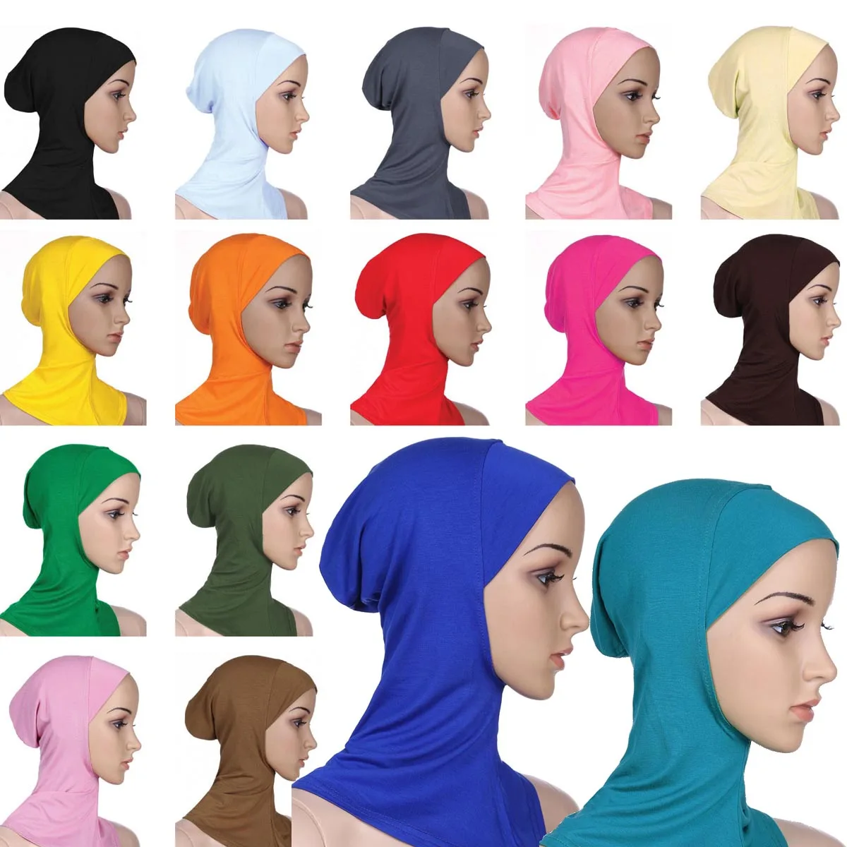 Women Lady Ninja Head Cover Cotton 