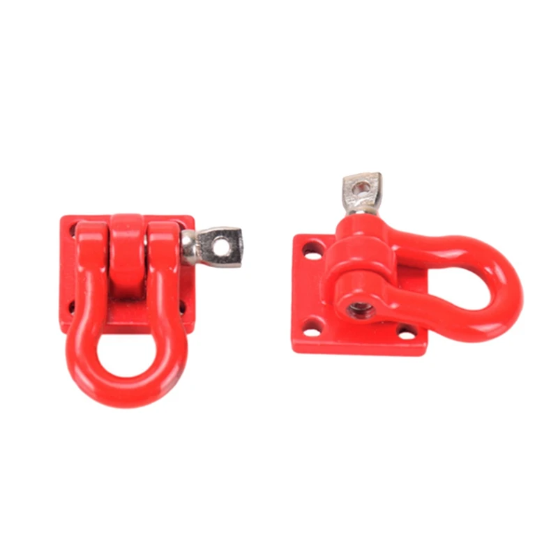 RC Chain Hook, Mini Metal Trailer Chain Hooks Accessories for 1/10 SCX10  D90 RC Crawler Climbing Model Car