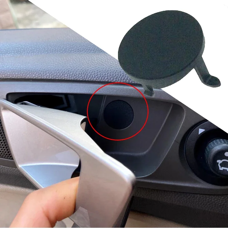 For Ford Fiesta MK7 2012 2013 2014 2015 2016 2017 New Front Door Interior Handle Screw Cap Cover-animated-img