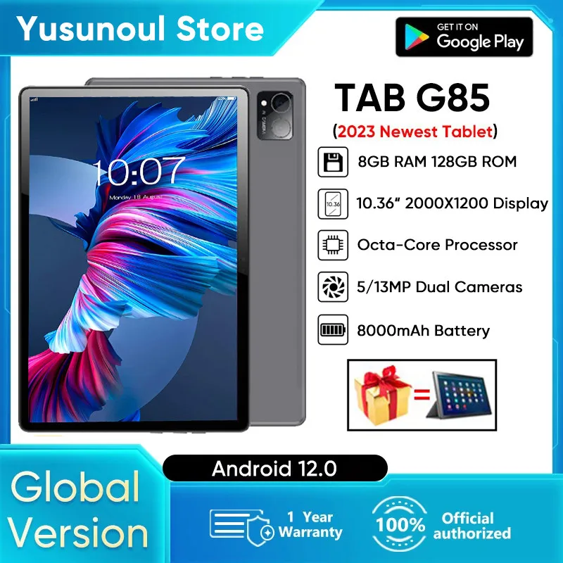 Купить Планшеты | 2023 Global Version New 10.36" Tablet PC Android 12.0 ...