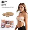 1Set 5M Women Boob Tape Bras Adhesive Invisible Bra Nipple Pasties Covers DIY Breast Lift Tape Strapless Push Up Bralette Pad