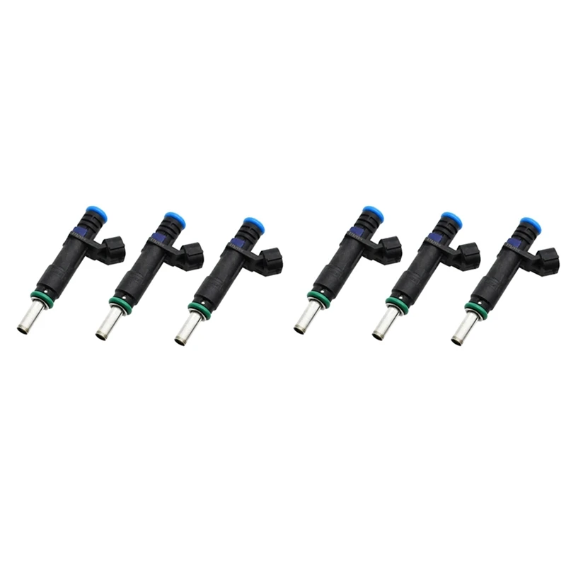 6Pcs Motorcycle Fuel Injector Nozzles 420874834 For SEA-DOO 4-TEC Gtr Gtx Rxp Rxt X Wake Pro 155 215 260 09-17 420874846-animated-img