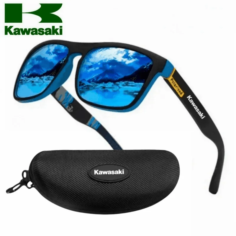 Fashion  Kawasaki Polarized Cycling Glasses Men's Women's Outdoor Sports Sunglasses Hiking Self Driving Climbing Fishing Glasses-animated-img