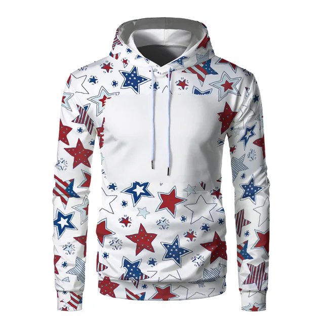 Blank Sublimation Hoodies Sports Clothes Sweatshirt Polyester