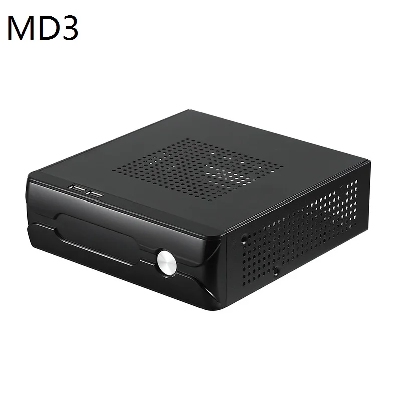 ITX Chassis MD5 MD3 MD1 Small Mini Horizontal For HTPC Home Office Games Computer-animated-img