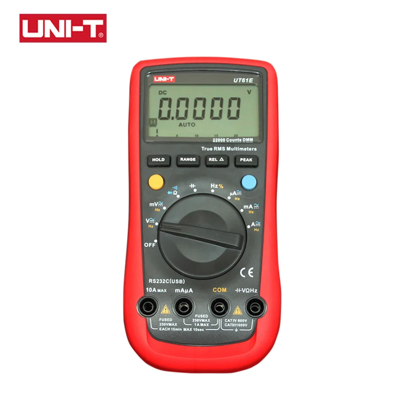 Купить Измерительные и аналитические приборы Uni T Ut61e Digital Multimeter Meter True Rms