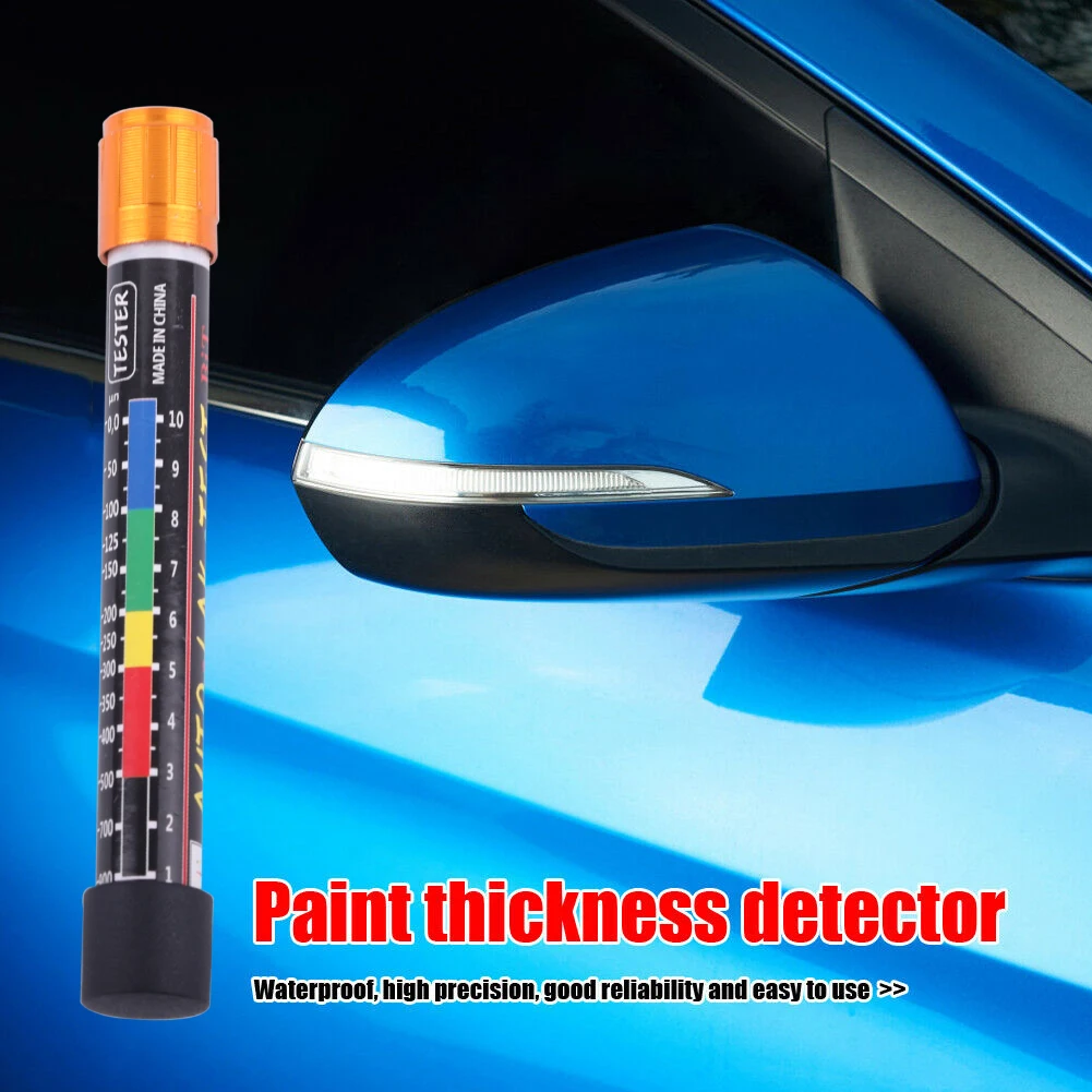 Купить Алиэкспресс Car Paint Thickness tester Pen with Tip Scale Indicator Portable