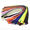 3pcs 5# 30/40/55/60/70/80/90 cm Resin Zipper Open-End Auto Lock ECO Plastic Zippers for Sewing Clothing preview-1