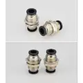 5pcs PM Pneumatic Connector Gas Connector Brass Quick Rapidities for Air Hose Fittings Coupling Compressor Accessories Quick preview-3