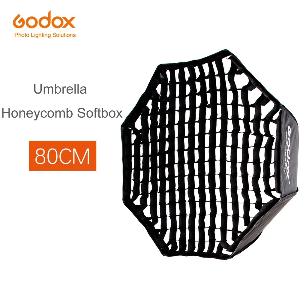 Godox 80cm Portable Octagonal Umbrella Softbox SB-UE 80cm 31.5in with –  AMBITFUL