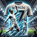 2024 New Arrival ChatGPT AI Ronaldo #10 Jersey Football Jersey For Adults Kids Summer Soccer Training Tops Clothing preview-2