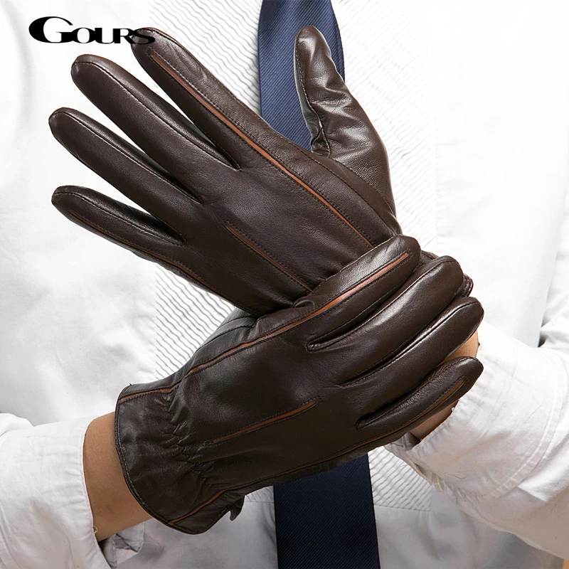 mens real leather gloves