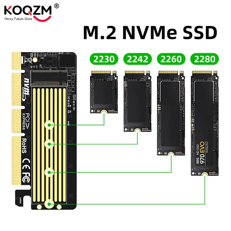 Купить Алиэкспресс | NVMe SSD M.2 Enclosure PCI Express Adapter PCIE To ...