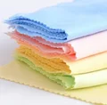 5/10PCS Colored Microfiber Square Wipe Cloth for Eyewear Accessories Eyeglass Cleaning Lens Clothes 14cm*17cm preview-1