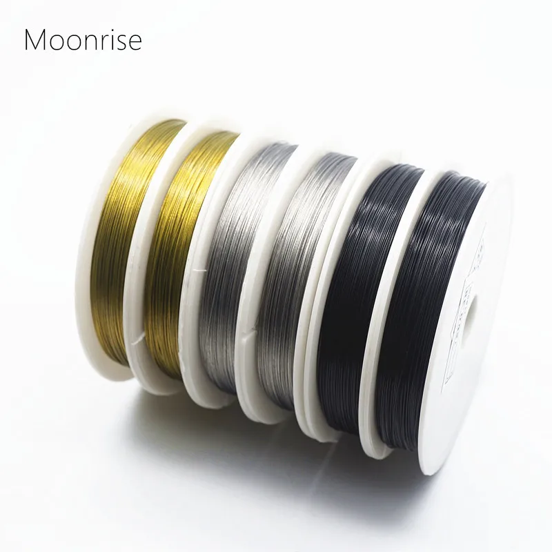 1 Roll/lots 0.25-0.6mm Resistant Strong Line Stainless Steel Wire