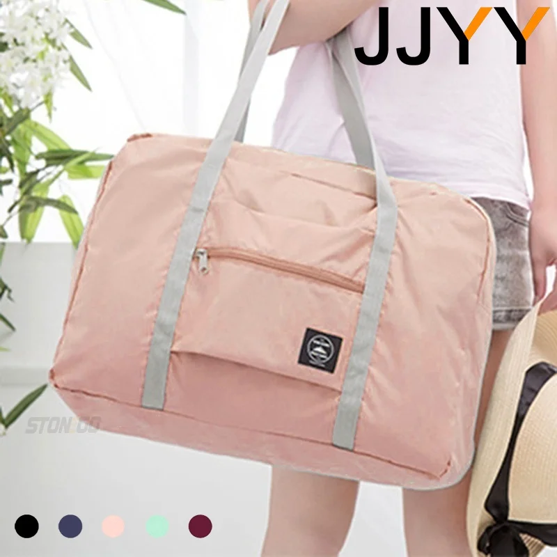 JJYY Folding Luggage Storage Bags - Travel Suitcase Pouch, Handbag, and Shoulder Bag Organizer-animated-img