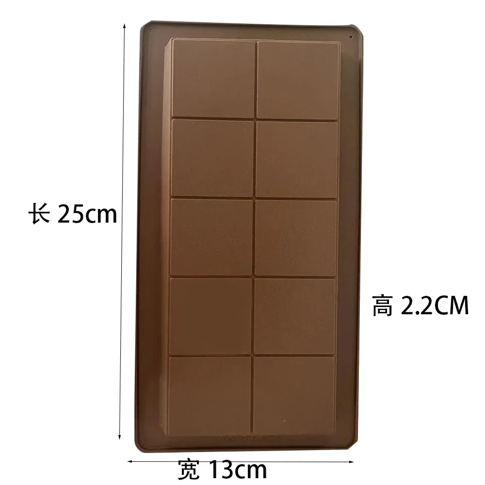 Super Large Silicone Chocolate Mold Sandwich Cake Food Grade Silicone Baking Mold Rectangular Chocolate Mould Baking Accessories-animated-img