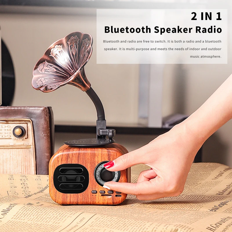 mini retro radio bluetooth