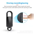 Portable Keychain Voice Recorder 128G Mini Recorder Dictaphone Sound Audio Recorder U-Disk for Lecture Study MP3 Music Player preview-5
