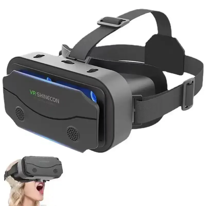 G13 VR Glasses VR Smart Glasses Headset Smart Glasses Helmet Video Game Binoculars For 5-7 Inches Smartphone VR Helmet-animated-img