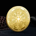 Ada Cardano Golden Plated Souvenir Coin Cardano Cryptocurrency  Collectible Coin Creative Gift preview-2